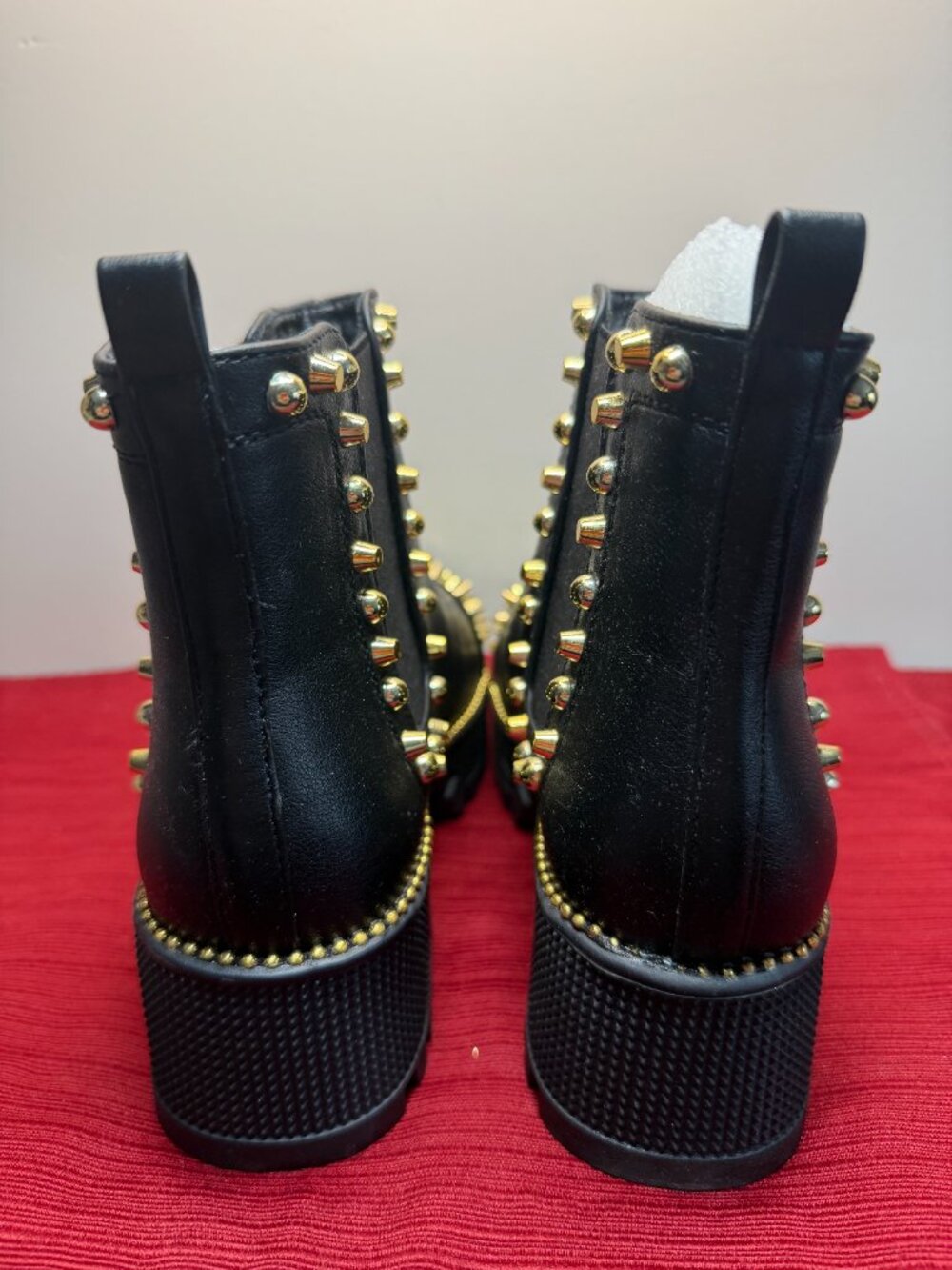 Cape Robbin Black Studded Spike Boots • Size 7 • Brand New - Picture 3 of 6